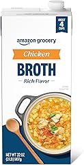 Amazon Grocery, Chicken Broth, 32 Oz