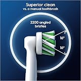 Oral-B Pro Cross Action Replacement Head Pack 12 X-Shape Bristles White view 4