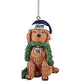 FOCO New York Giants Dog Holiday Ornament