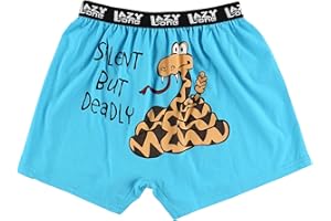 Lazy One Funny Animal Boxers, Novelty Boxer Shorts, Hunorous Kids' Underwear, Gag Gifts for Boys