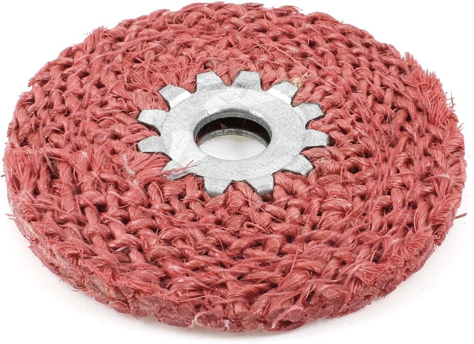 Aexit 16mm Inner Dia Red Hemp Rope Abrasive Flap Disc Polishing Wheel (119a5184d3b25ba6c932a116cefda281)