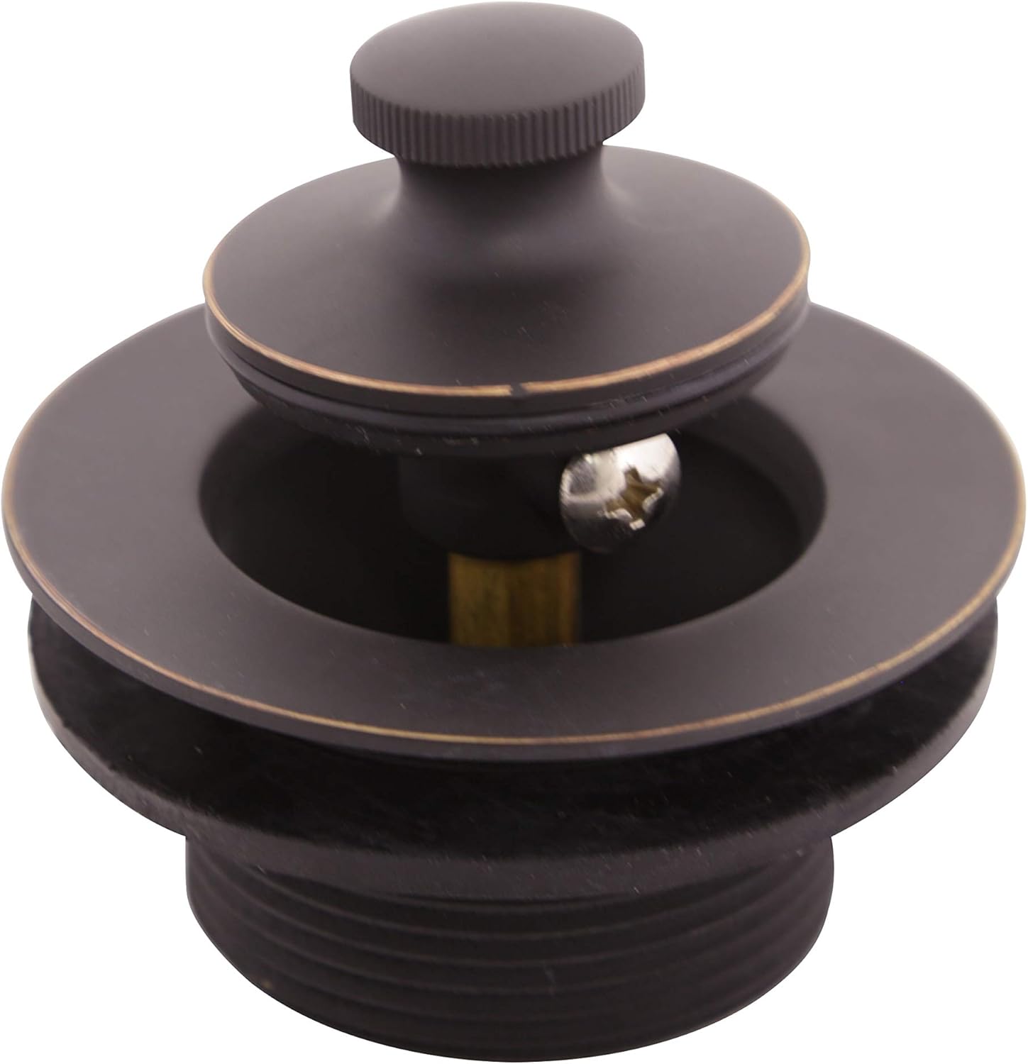DESIGN HOUSE Parts & Accessories 522342 Lift & Turn Bath Drain Kit, Oil Rubbed Bronze, Pack of 1 - Bathtub Drains - 