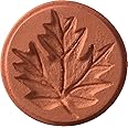 JBK Pottery Terra Cotta Cookie Stamps (Leaf)