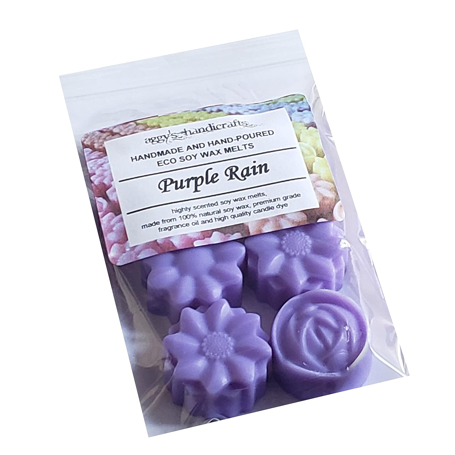 Purple Rain Highly Scented Soy Wax Melts Amazon.co.uk Handmade