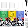 Brazilian Magic 3-Pack Brazilian Keratin Hair Treatment Kit | Deep Hair Conditioning, Repair & Smoothing Formula | Reduces Frizz, Adds Shine | Scent-Free, Easy At-Home Keratin Treatment