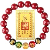 SoulPulse Chinese Feng Shui Wealth and Luck Bracelet for Women to Attract Money,Wealth,Success,Beaded Money Bracelets for Women