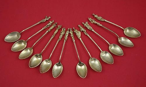 Apollo by Gorham Sterling Silver Set 12 Coffee Spoons 1/4