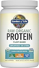 Garden of Life Organic Vegan Protein Powder, Plant Based & BCAAs, Organic Protein Powder with Probiotics & Enzymes, Non-GMO, 