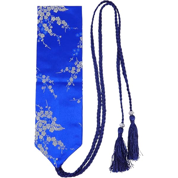 Japanese Yukata Kimono OBI with Tassel Belt Harajuku  display picture 1