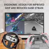 Orzly Steering Wheels for Nintendo Switch & OLED Party Pack (4) view 5
