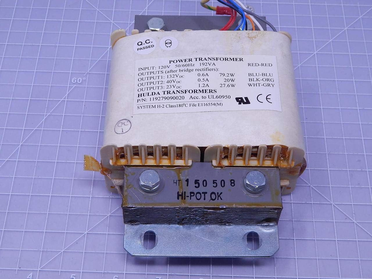 Hulda Transformers 119279090020 Power Transformer T114044