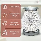 Cello Silver Mosaic Touch Electric Wax Melt Burner Oil Diffuser view 7