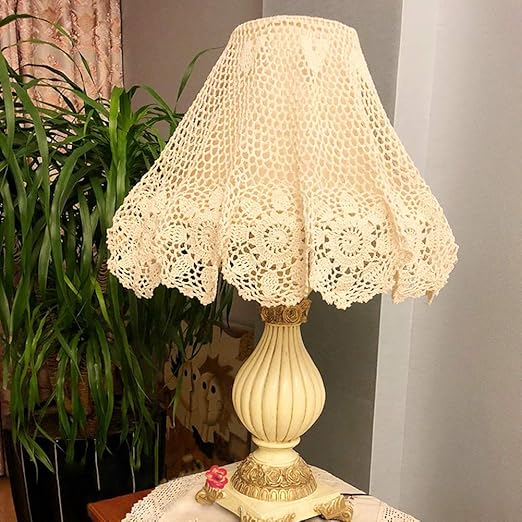 Amazon ラウンドハンドメイドかぎ針編みテーブルクロス コットンレーステーブルドイリー ランプシェード コーヒーテーブル ソファテーブルランナー 27インチ 70cm ホームデコレーション 35 90cm ベージュ テーブルクロス オンライン通販