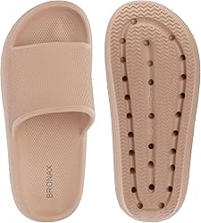 BRONAX Slides for Women and Men Unisex Soft Foam