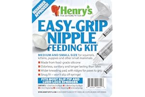 Henry's Healthy Pets Easy-Grip Nipple Feeding Kit
