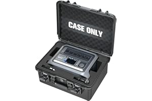 LUGECASE Hard Case for Anker Solix C1000 - Portable Solar Generator Hard Shell Case: Waterproof Travel Carrying Storage Box for Anker Power Bank Solix C1000 Power Bank Station: for Camper & Adventurer & Travel