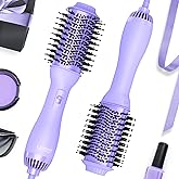 LANDOT 4-in-1 Blow Dryer Brush for Thick & Coarse Hair, Powerful Blowout Brush Styler with 60mm Oval Barrel,Fast Hair Drying & Frizz Control for Salon-Smooth and Manageable Hair at Home