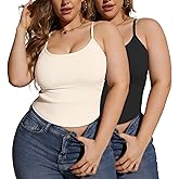 ANYOCEAN Multi-Pack Womens Camisole Soft Knit Casual Fitted Sleeveless Tank Top