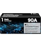 Amazon.com: HP 90X Black High-Yield Toner Cartridge | Works