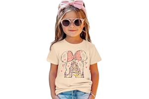GLIGLITTR Magic Shirt for Toddler Baby Girls Magical Kingdom Tshirt Cute Castle Outfit Holiday Family Vacation Summer Tee Top