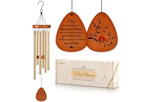 SteadStyle Happy Anniversary Decorations for Couples, Parents, Husband, Wife, Wedding Anniversary Keepsake Wind Chimes