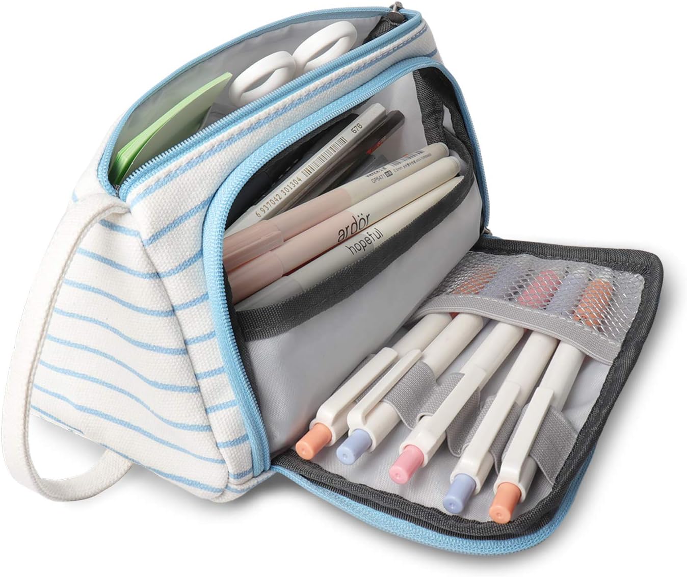 Mokani Pencil Case, Big Capacity Pencil Pen Pouch with Handle