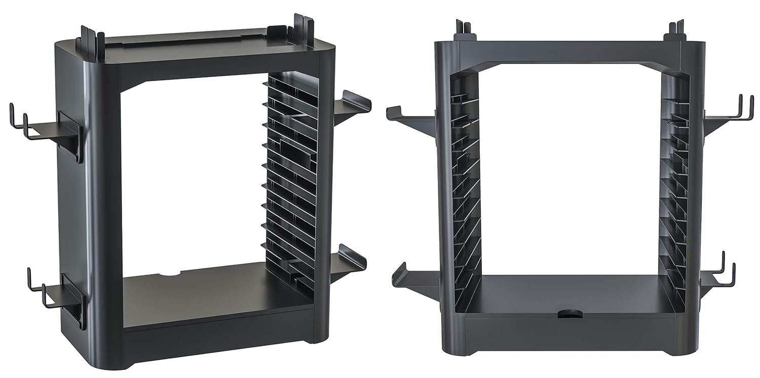 Skywin Game Storage Tower for Nintendo Switch - Game Disk Rack and Controller Organizer Compatible with Nintendo Switch and Accessories: Video Games