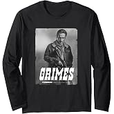 Rick Silver Portrait Long Sleeve T-Shirt
