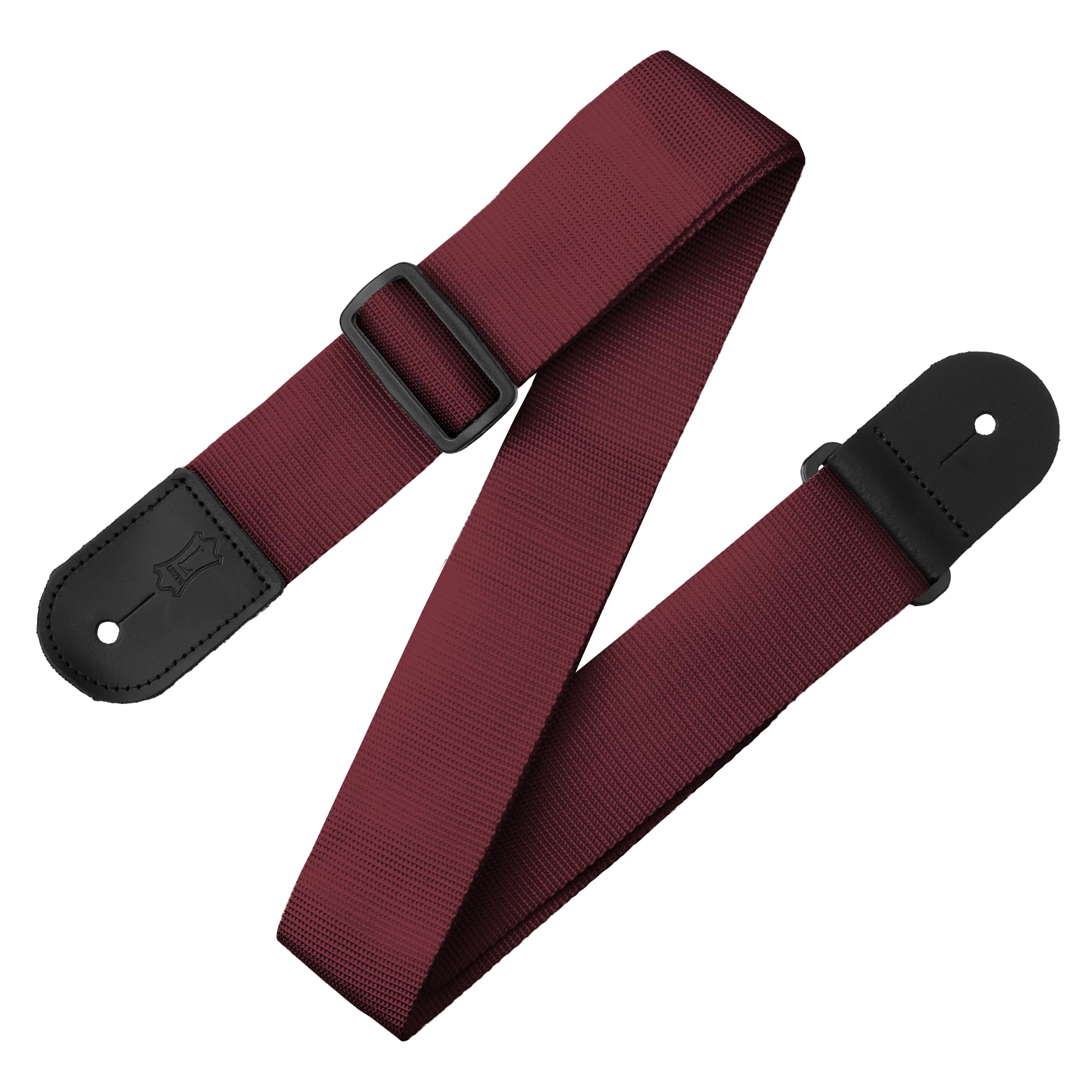 Levy's M8POLY-BRG 2" Polypropylene With Poly Ends - Burgundy