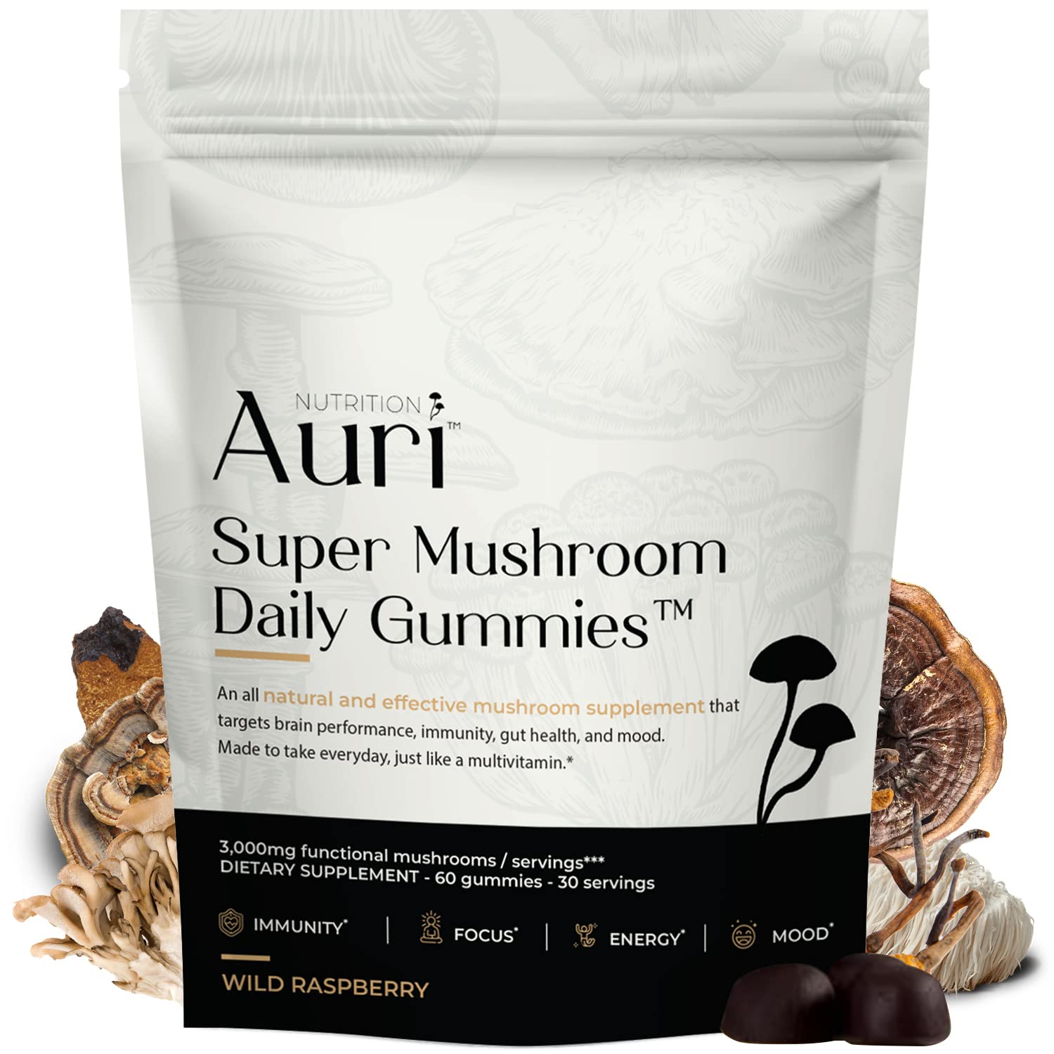 Super Mushroom Daily Gummies