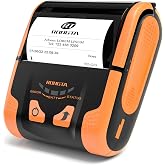 Rongta Portable 80mm POS Printer, Mobile Thermal Receipts Printer, USB&amp;Bluetooth Connection, Compatible with Android Phone, Do Not Square/Ipad/Computer/Android Tablet(RPP300)