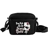 TOBGBE Horror Character Gifts You Had Me At Scary Movie Crossbody Bag Horror Movie Merchandise Killer Shoulder Pouch