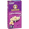 ANNIE'S - MACARONI AND CHEESE Shells and White Cheddar, No Artificial Flavours, No Synthetic Colours, Contains Real Cheese an