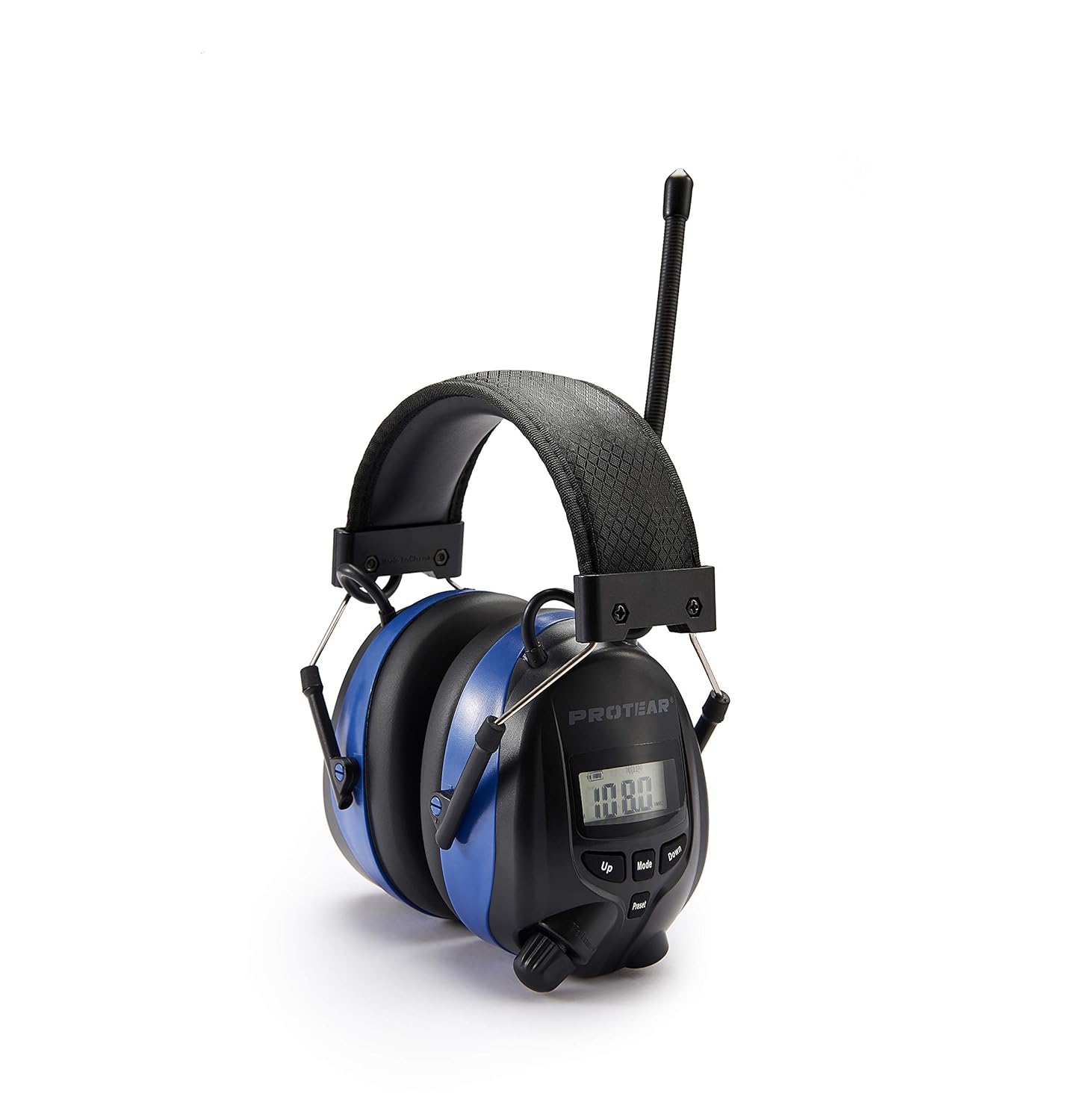 Rechargeable Ear Defenders with Bluetooth, FM/AM Digital Radio and