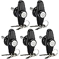 RecPro Truck Cap Lock T-500 Side Access Window Handle for LEER A.R.E. Bauer K127 Key | Tonneau Cap Cover Lock T-500 Handle for LEER Century Bauer K127 Cylinder Key (5 Pack)