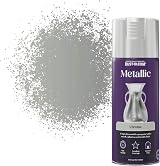 Rust-Oleum 400ml Brilliant Chrome Interior Metallic Spray Paint Quick Drying view 1