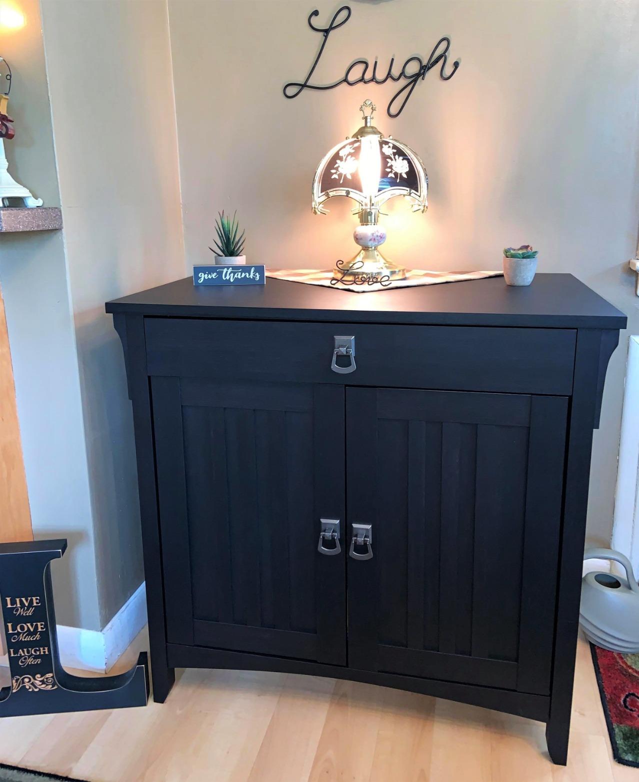 49/mo Finance Bush Furniture Salinas Secretary Desk with Keyboard