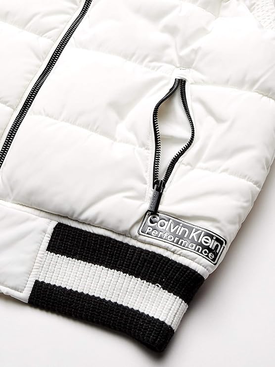 Calvin Klein 卡尔文克莱因 CK 女式连帽保暖马甲背心 L码2.7折.01 海淘转运到手约￥199