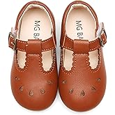 DADAWEN Girl's Classic Mary Jane School Uniform Shoes Flat Dress Shoes