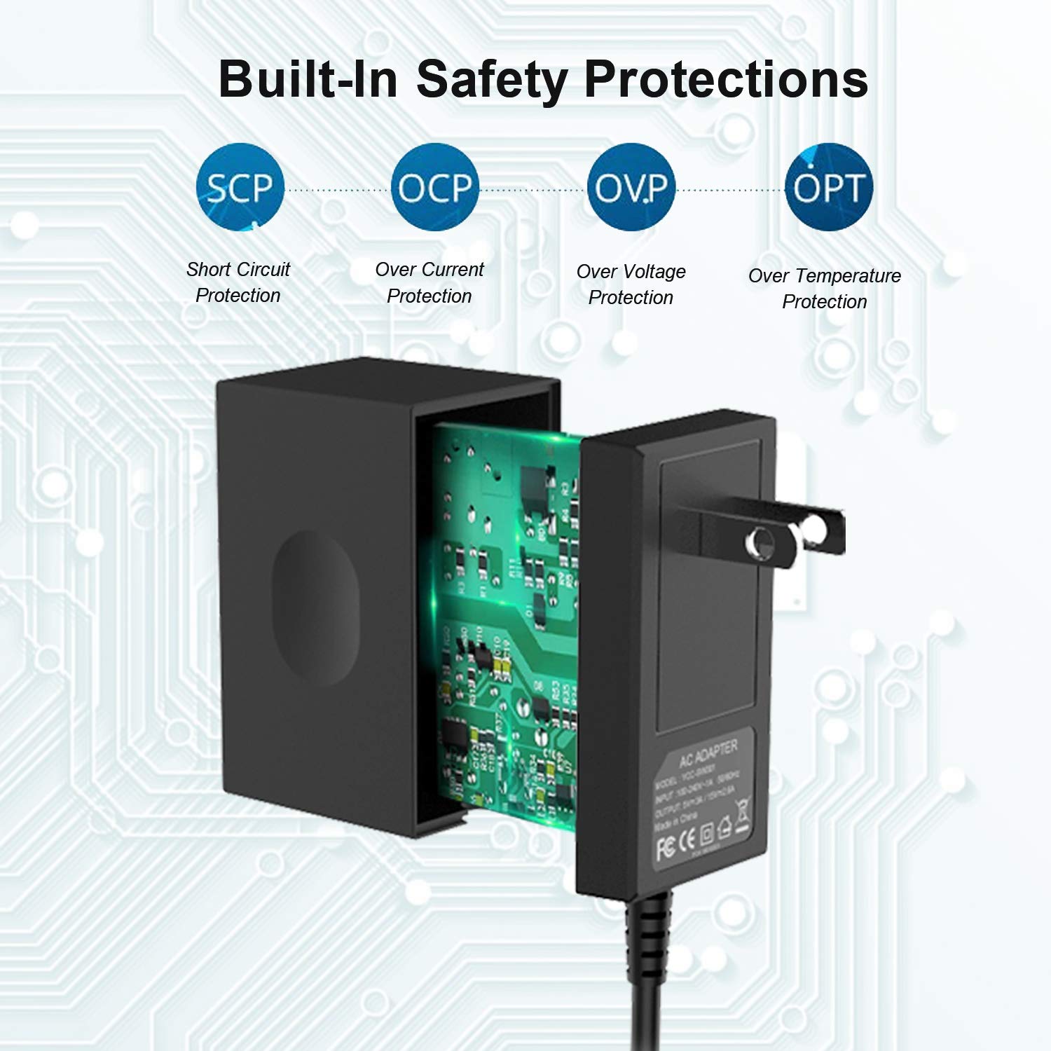 YCCSKY Charger for Nintendo Switch Lite, [Latest Version] Switch Lite Charger AC Adapter 5V/2.6A Fast Charging Replacement for Nintendo Switch Lite and Nintendo Switch (Support TV Mode)