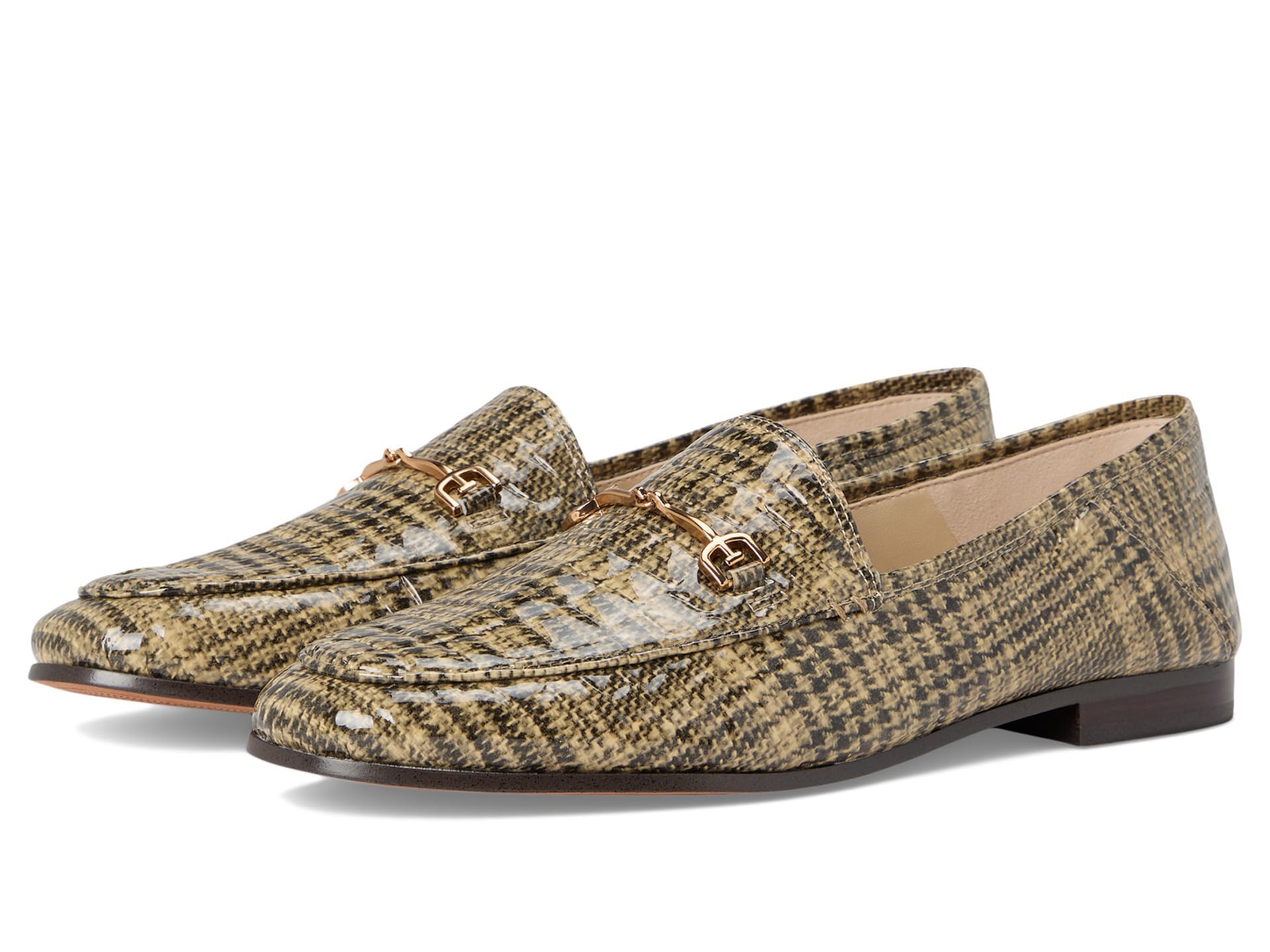 Sam Edelman Women's Loraine Loafer, Khaki Plaid Multi, 11 Image