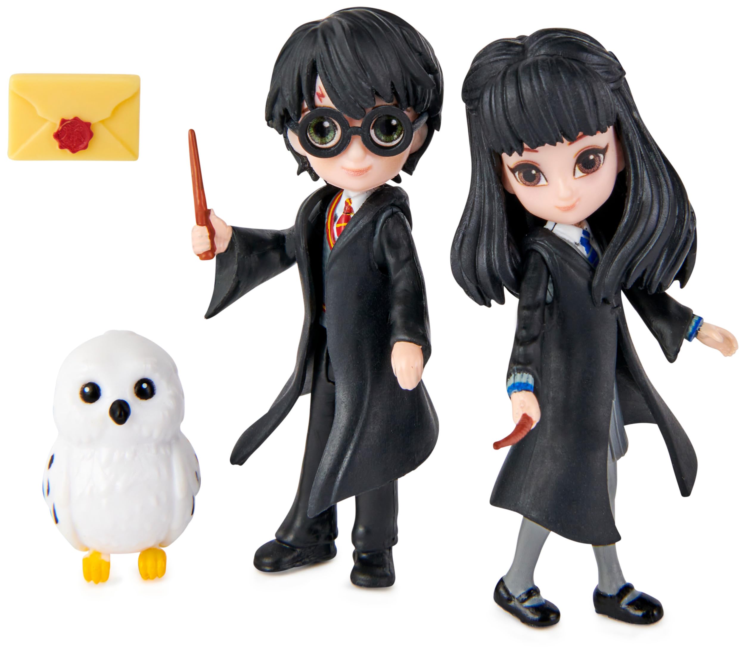 Wizarding World, Magical Minis Harry Potter and Cho Chang Friendship Set with Collectible Toy Figures and Creature, Kids Toys for Ages 5 and up — image 1