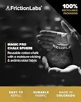 Friction Labs Magic Chalkballs For a Good Grip Refillable Chalk Ball view 2