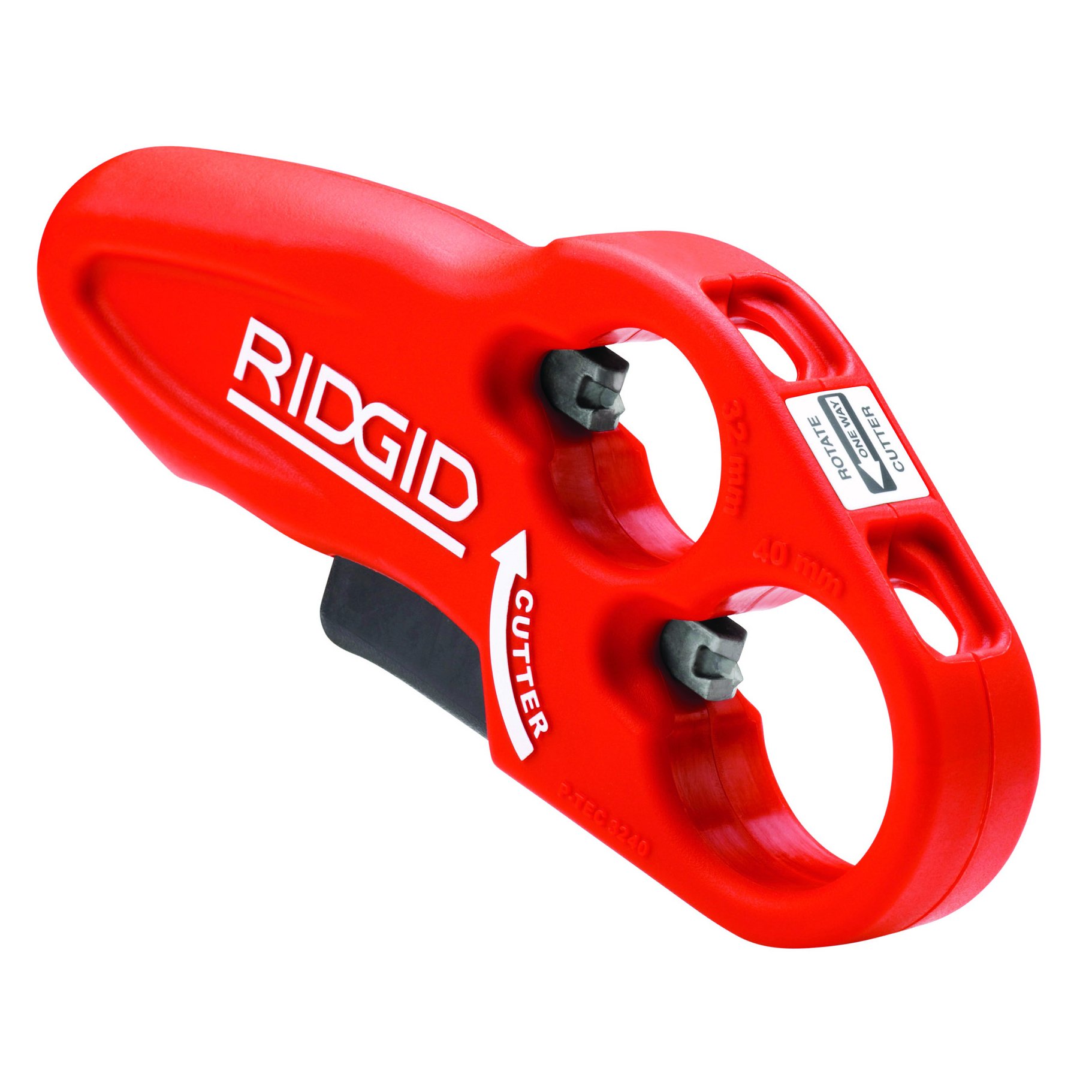 RIDGID 37463 Model PTEC 3240 Plastic Drain Pipe Cutter, 32-mm and 40-mm Tubing Cutter (Not Suitable for 32/40 mm Plastic Drain Pipe in the UK)
