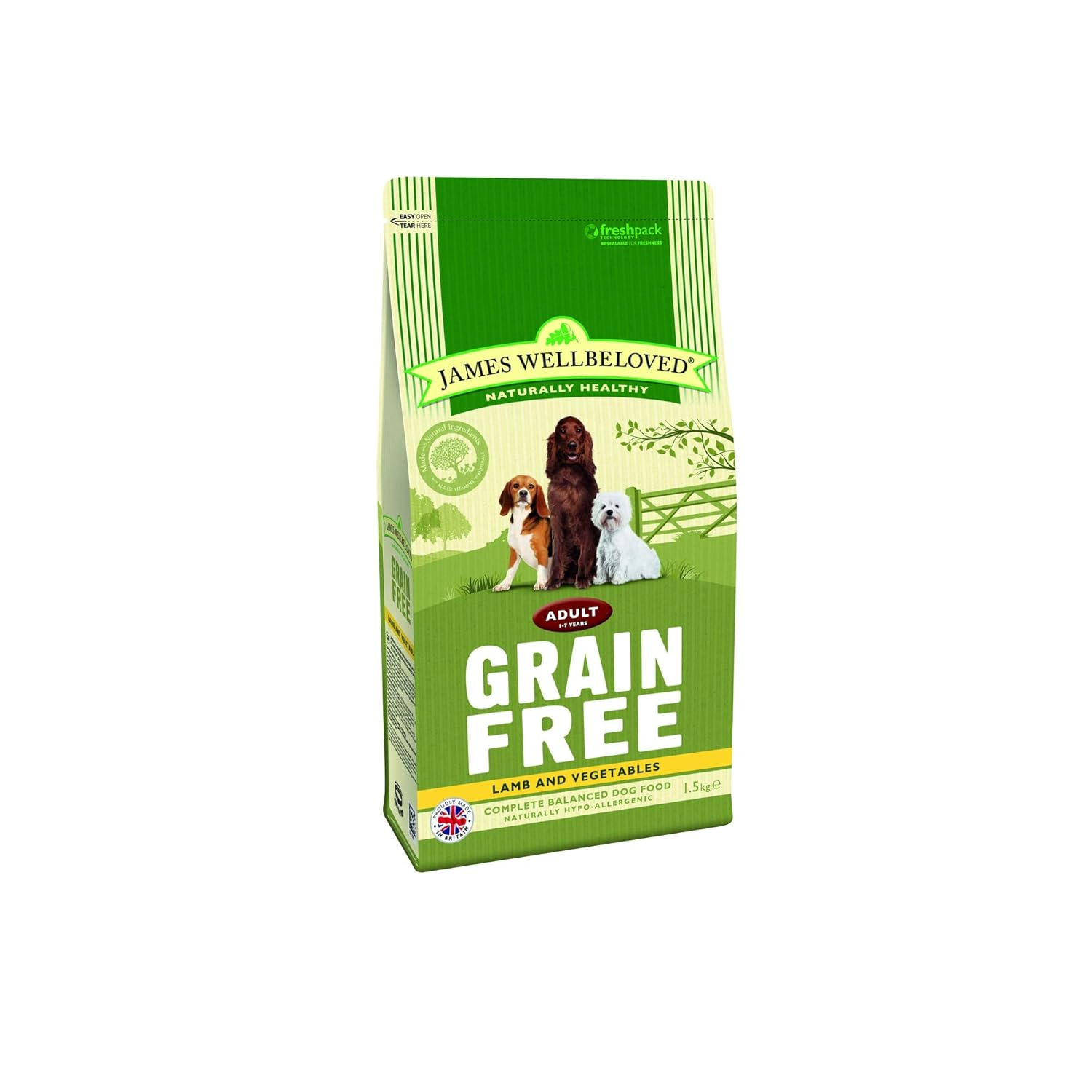 James Wellbeloved Adult Maintenance Grain Free Kibble Dog Food Amazon