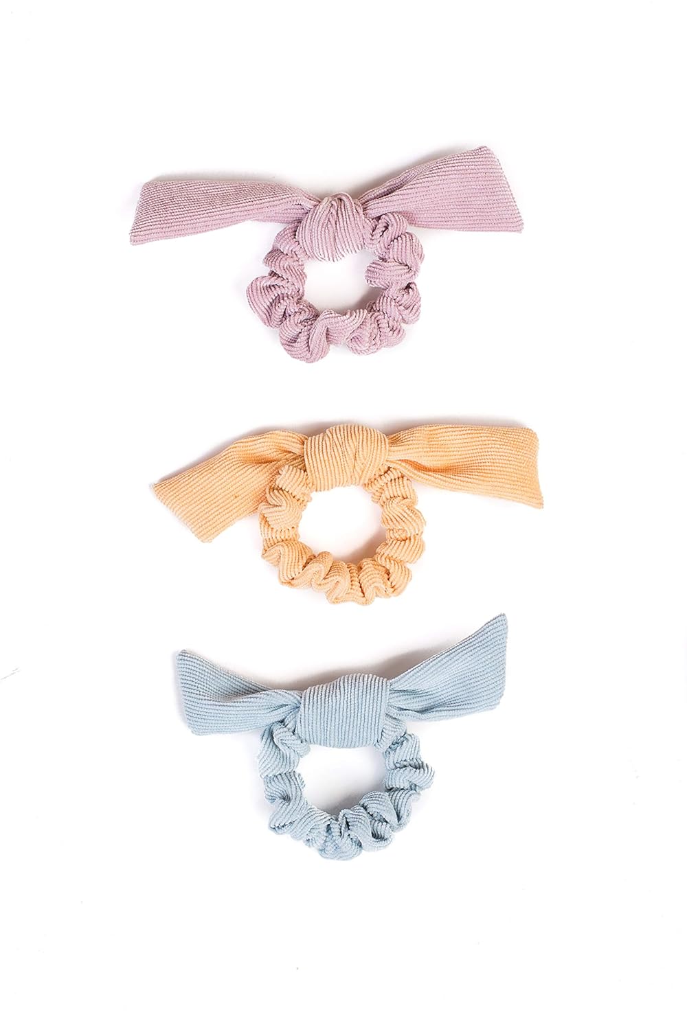 Women&rsquo;s Or Girl&rsquo;s Bow Hair Tie Scrunchies with Elastic Hair Types with A Unique Design Perfect for Girls and Women (OS, Summer Sun)