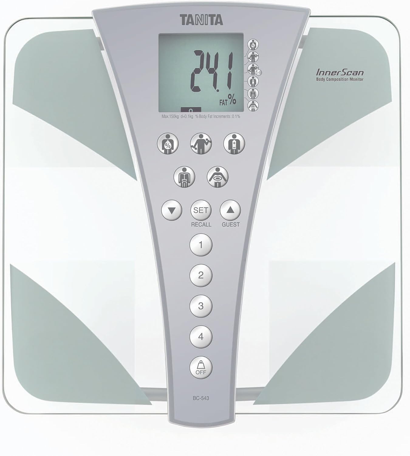 (TANITA) InnerScan Body Composition Monitor (BC-543): Home & Kitchen