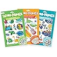 Ooly 150 Temporary Tattoos For Kids, Safe & Non-Toxic Temporary Tattoo, Party Favors for Kids 4-8, Great Goodie Bag Stuffers & Fun Birthday Decorations - Variety Pack