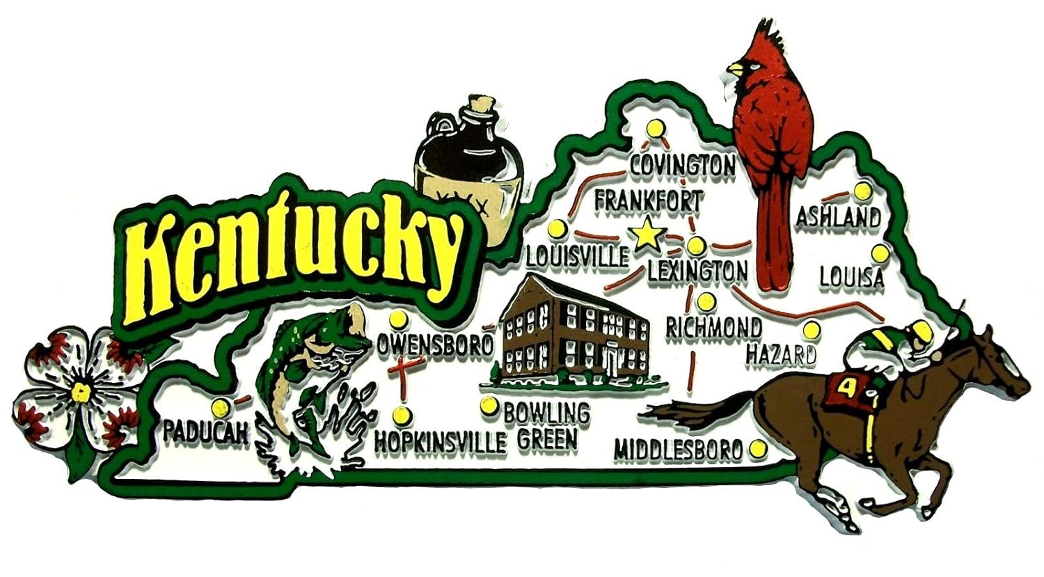 The 10 Best Kentucky State Magnets For Refrigerator
