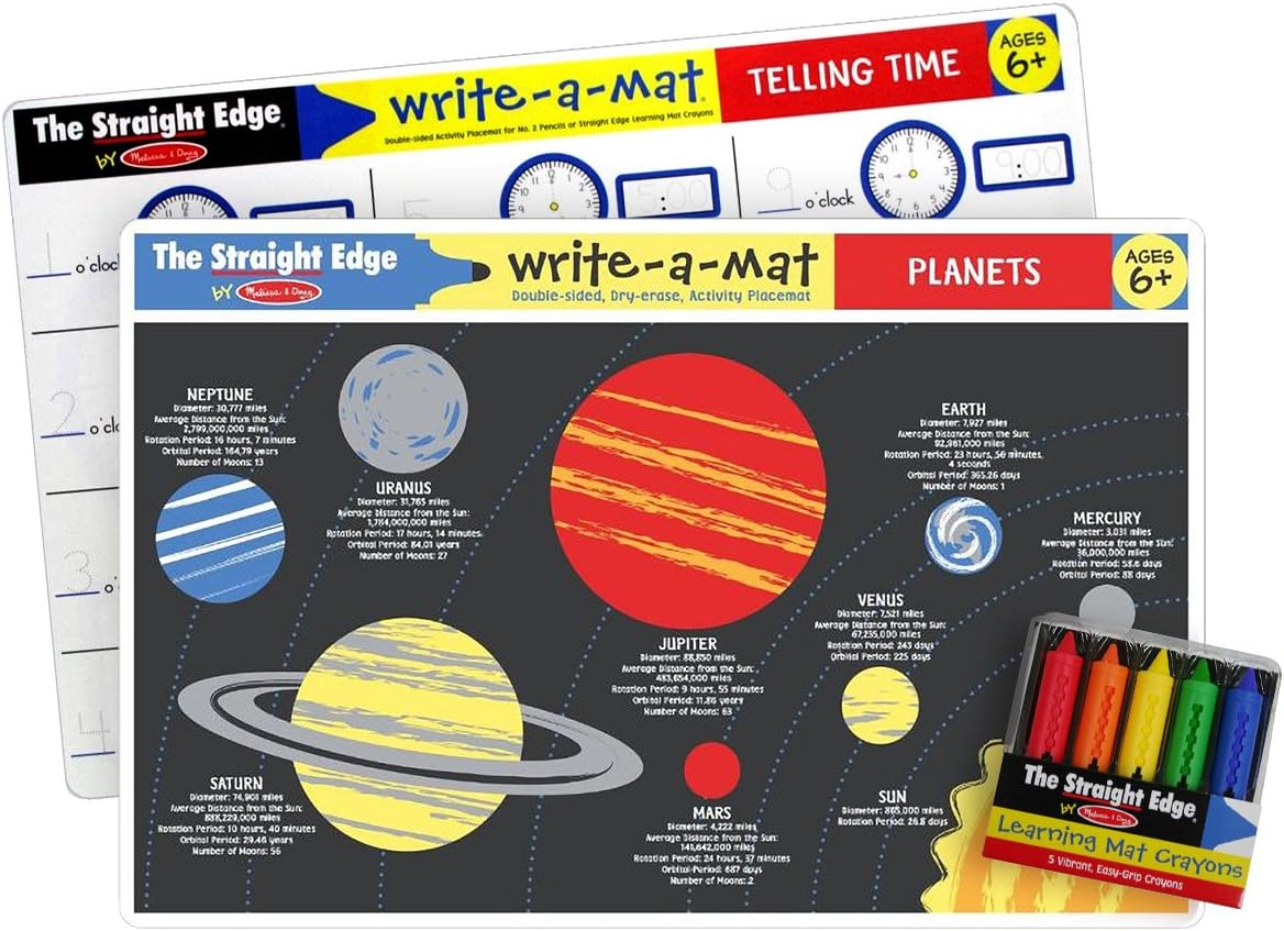 melissa and doug write a mat